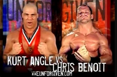 kurt angle vs chris benoit|Chris Benoit vs Kurt Angle Unforgiven 2002 Highlights .